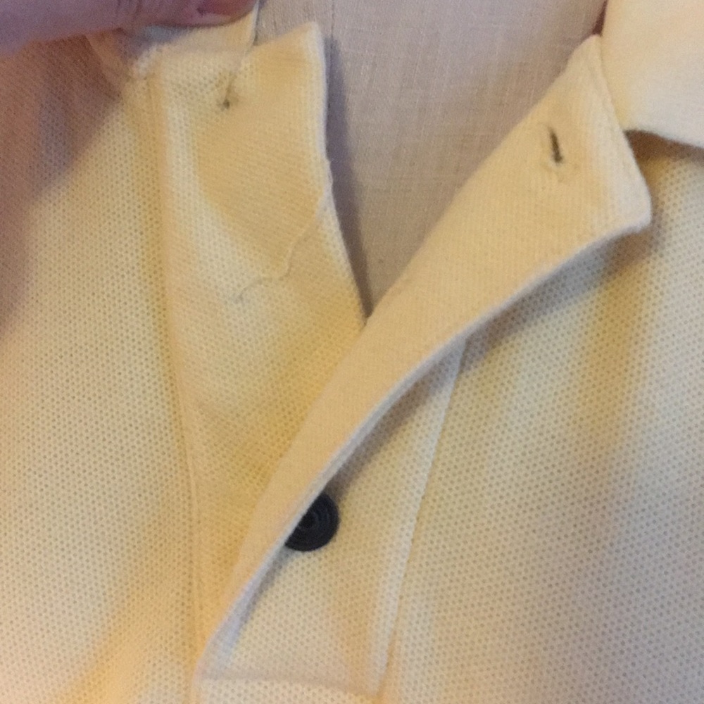 Yellow Solid Polo - image 2